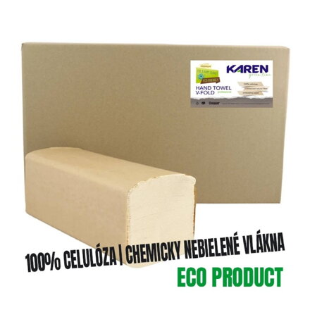 ZZ EKO skladané utierky 25x20 CM ,2vr.100 % celulóza (3000ks)