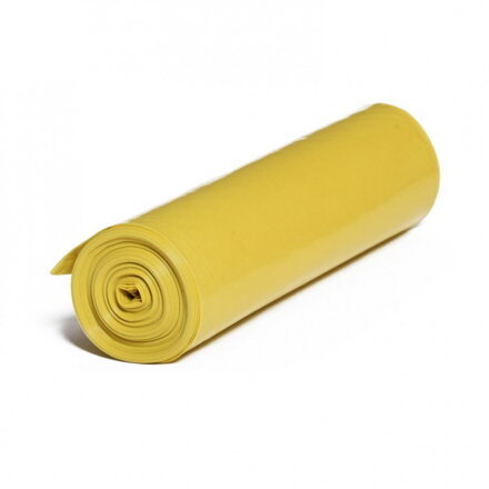 LDPE vrecia žlté 240L typ60 25 ks