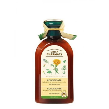 Green Pharmacy kondicionér pre mastné vlasy 300 ml - Nechtík a rozmarínový olej