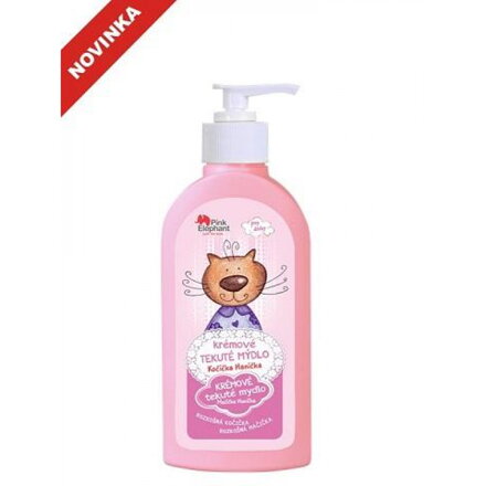 Pink Elephant krémové tekuté mydlo pre dievčatká
