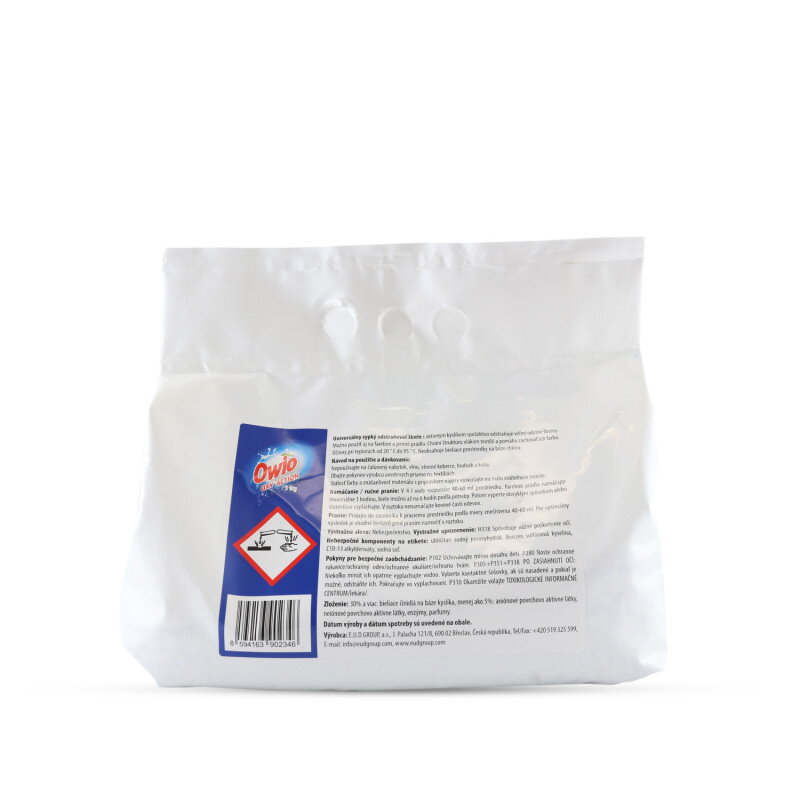 Owio Oxy Action Univerzálny odstraňovač škvŕn 3kg