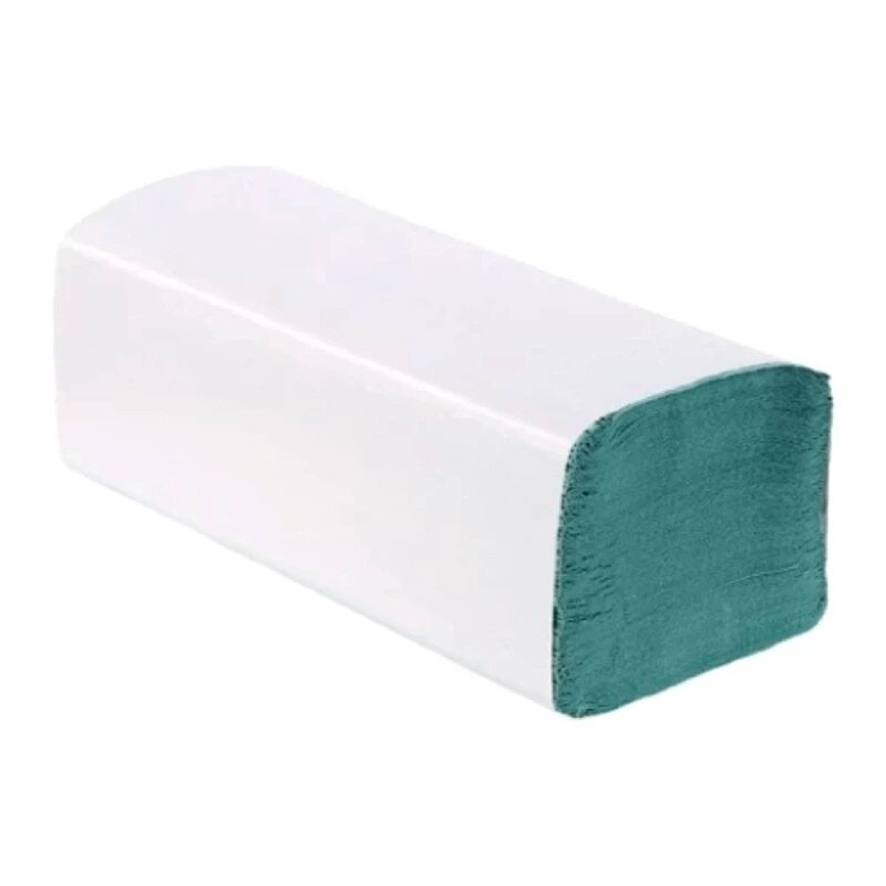 Papierové utierky ZZ zelené 25x23cm, 1 vrst., 34g/m2 (4000ks) Papierové utierky ZZ zelené 25x23cm, 1 vrst., 34g/m2 (4000ks)