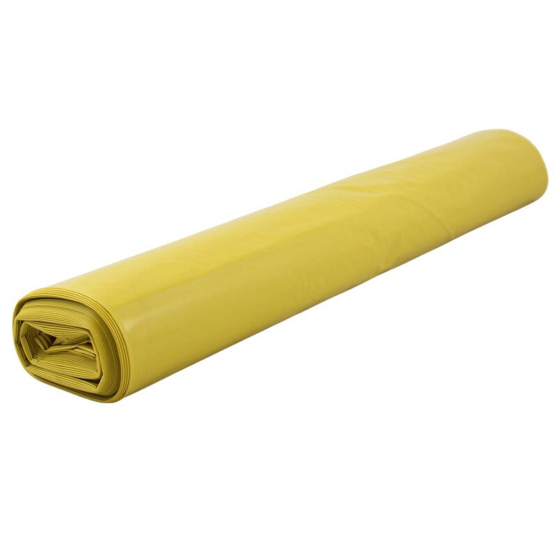 LDPE vrecia žlté 1000x1250mm/0,080mm 250L   10ks