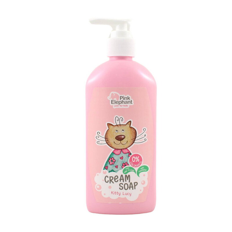 Pink Elephant krémové tekuté mydlo pre dievčatká Pink Elephant krémové tekuté mydlo pre dievčatká