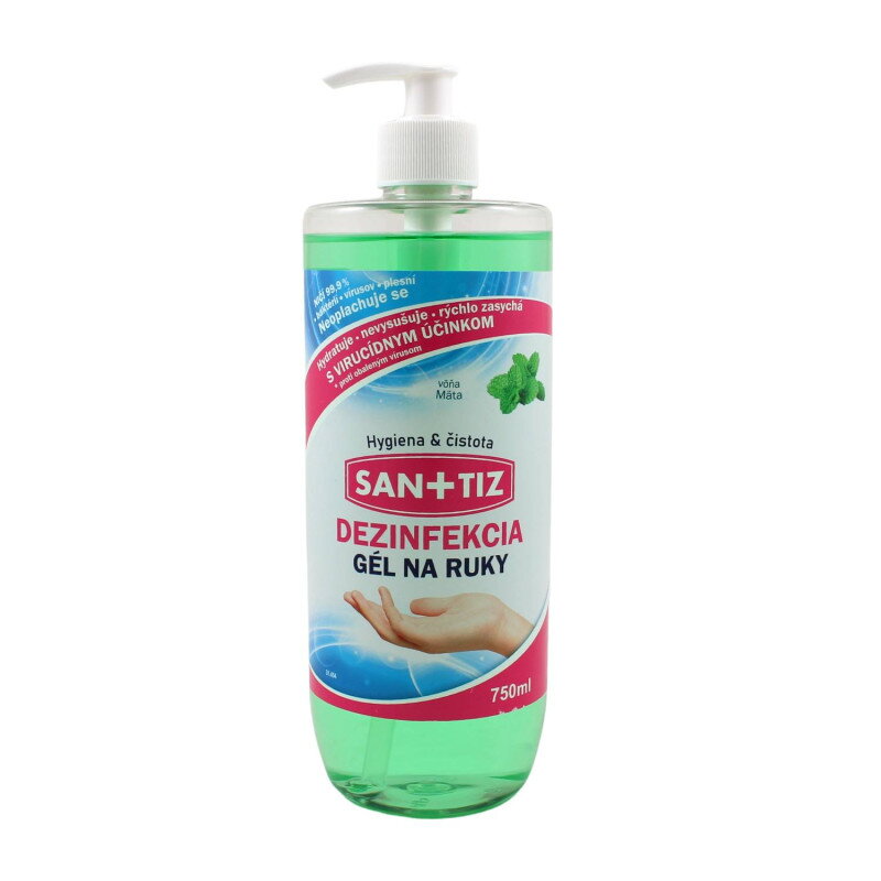 SANITIZ dezinfekčný gél na ruky 750ml SANITIZ dezinfekčný gél na ruky 750ml