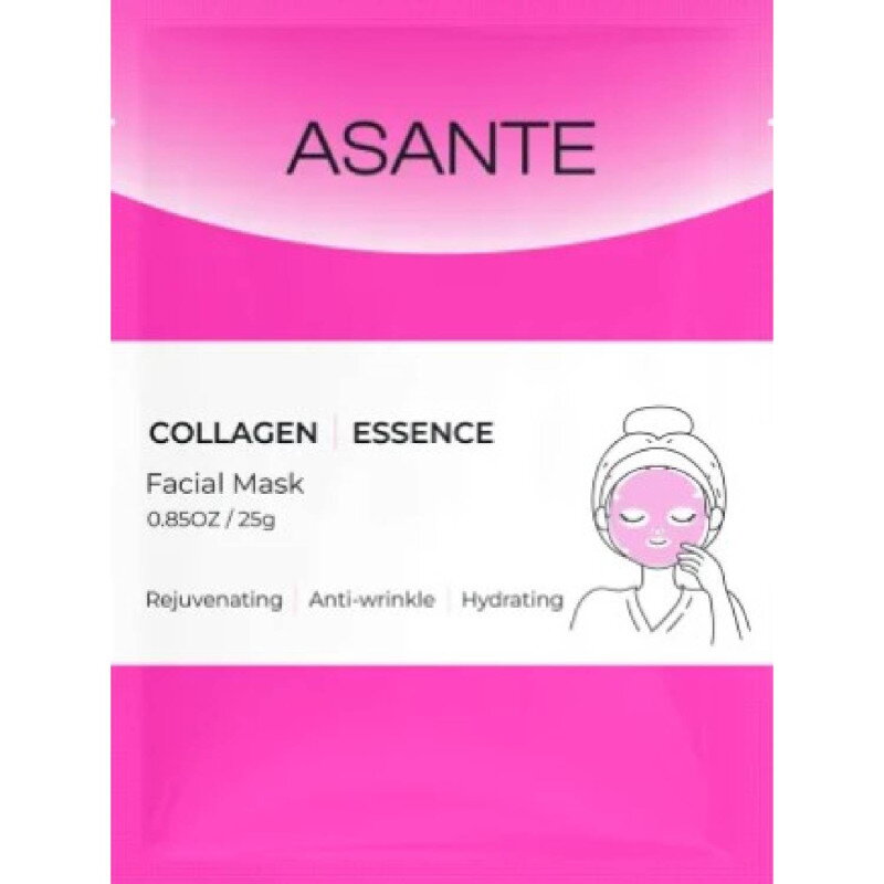 ASANTE textilná pleťová maska Collagen Essence  - 1 ks