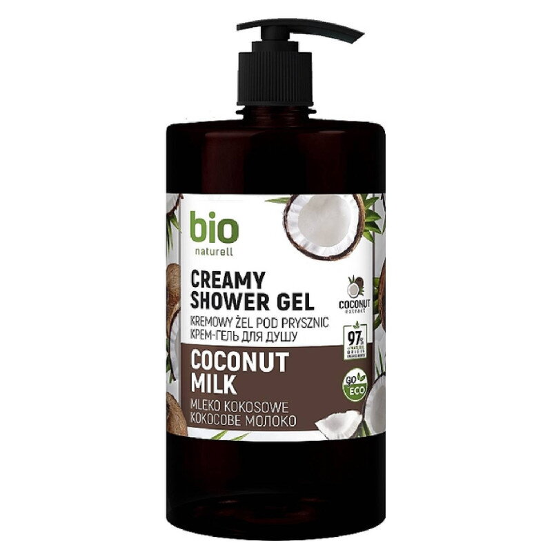BIO naturell sprchový gél COCONUT MILK - 946ml