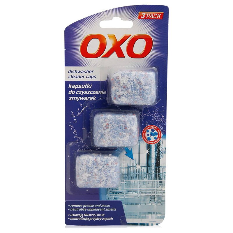 OXO čistiace kapsule do umývačky riadu 3 x 20g OXO čistiace kapsule do umývačky riadu 3 x 20g