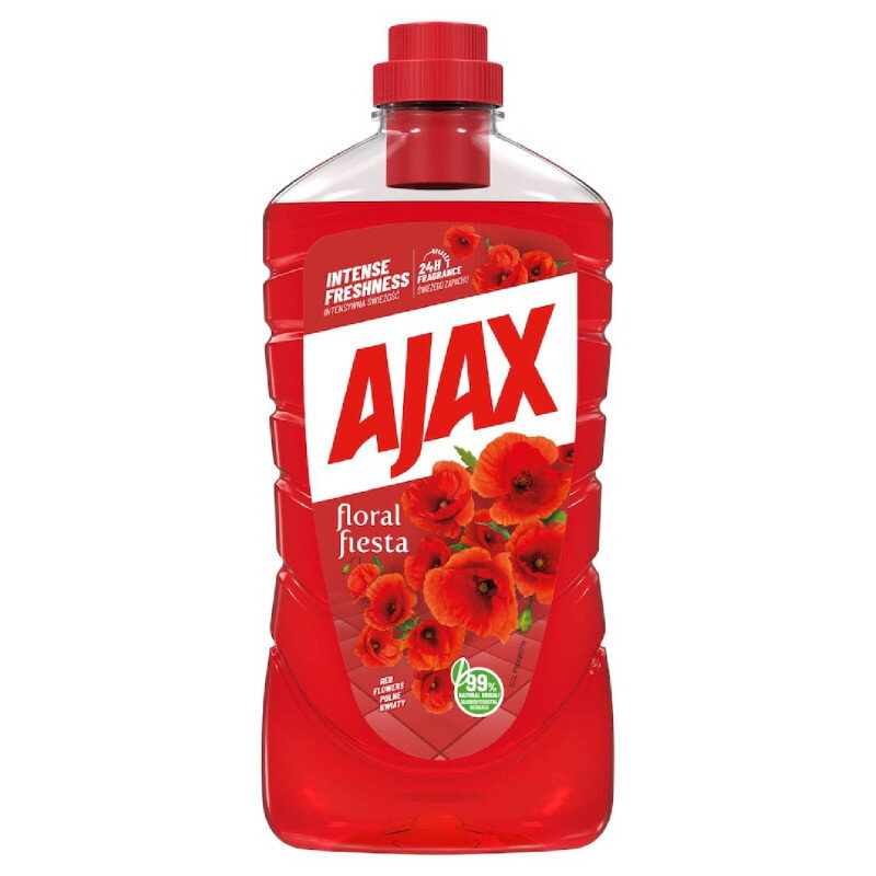 Ajax na podlahu Floral Fiesta Red Flowers 1l Ajax na podlahu Floral Fiesta Red Flowers 1l