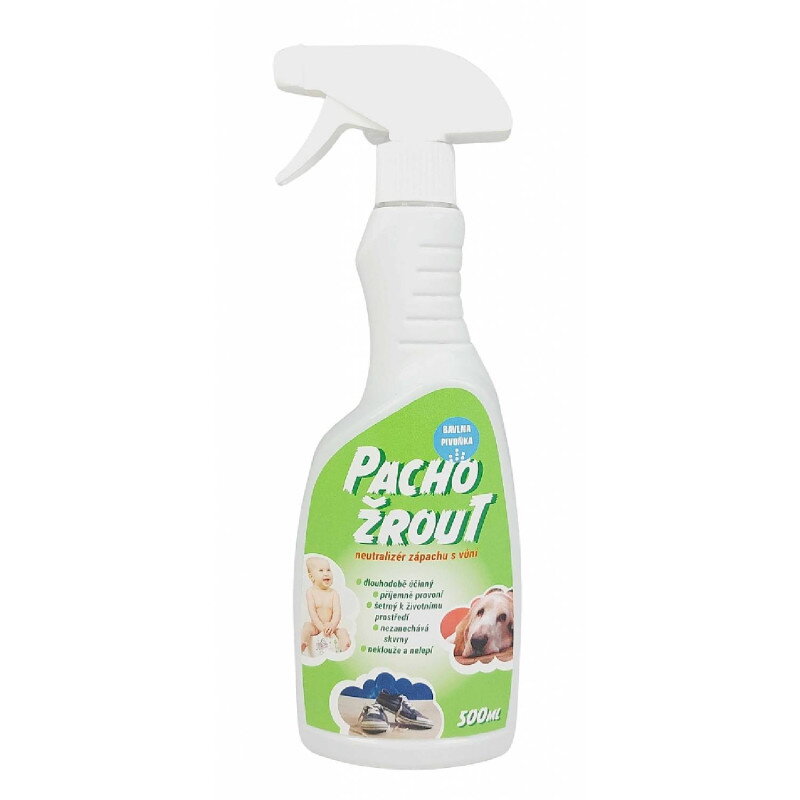 Pachožrút neutralizér zápachu bavlna-pivonka 500ml Pachožrút neutralizér zápachu bavlna-pivonka 500ml