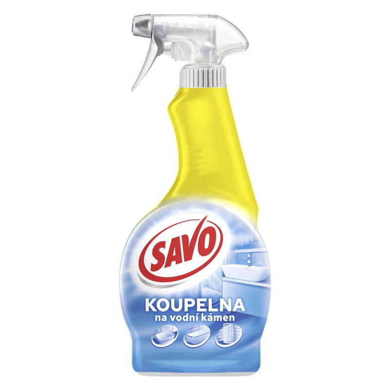 Savo Kúpeľňa Čistiaci prostriedok na vodný kameň 500ml Savo Kúpeľňa Čistiaci prostriedok na vodný kameň 500ml