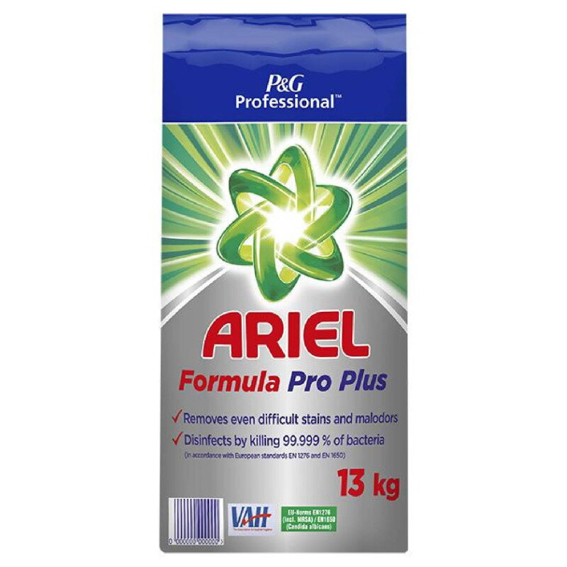 Ariel Prací prášok Formula Pro Plus - dezinfekčný 13kg Ariel Prací prášok Formula Pro Plus - dezinfekčný 13kg