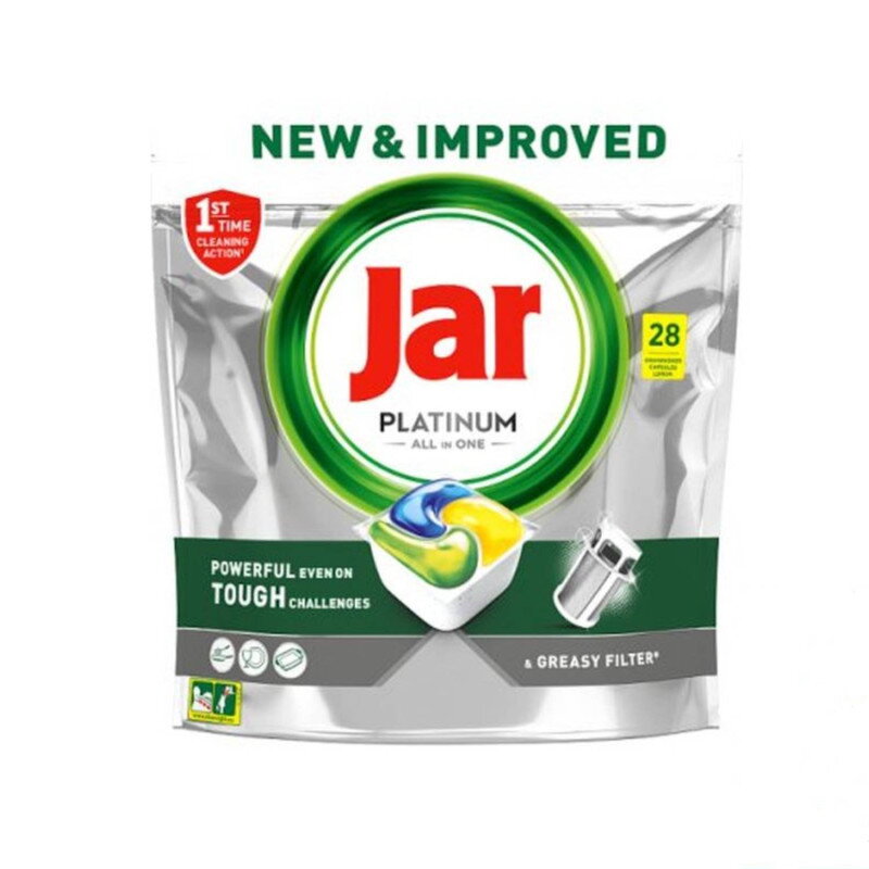 JAR Tablety do umývačky Platinum All-in-One 28 ks JAR Tablety do umývačky Platinum All-in-One 28 ks