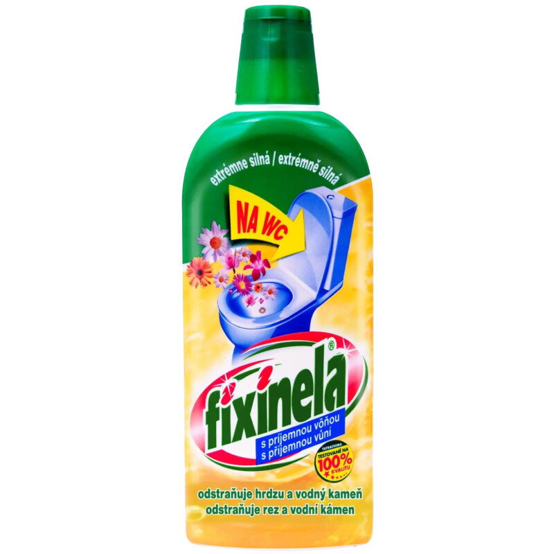 FIXINELA na WC s príjemnou vôňou 500 ml FIXINELA na WC s príjemnou vôňou 500 ml