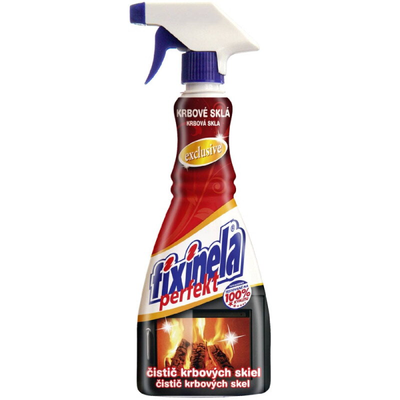 FIXINELA perfekt čistič krbových skiel 500 ml FIXINELA perfekt čistič krbových skiel 500 ml