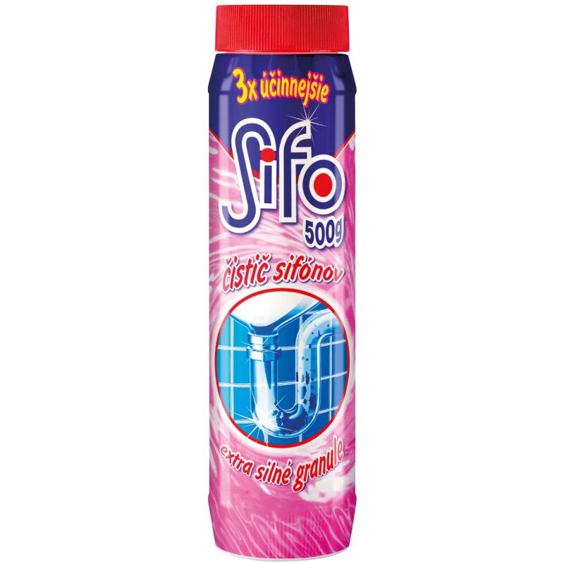 SIFO čistič sifónov 500 g SIFO čistič sifónov 500 g