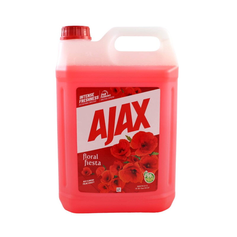Ajax na podlahu Floral Fiesta Red Flowers 5L Ajax na podlahu Floral Fiesta Red Flowers 5L