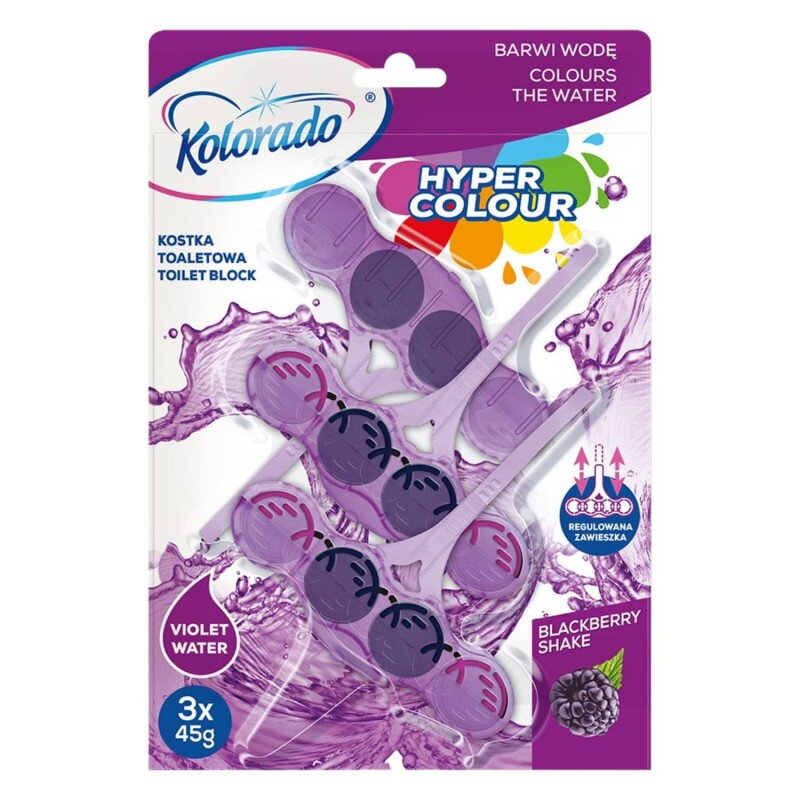 WC blok Kolorado Hyper Color OSTRUŽINA 3x45g WC blok Kolorado Hyper Color OSTRUŽINA 3x45g