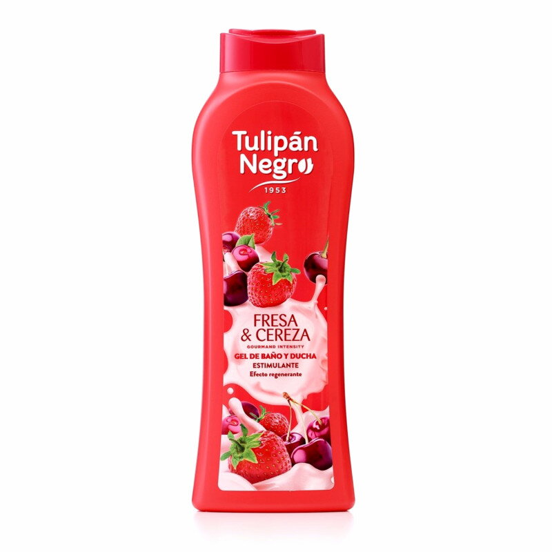 Tulipán Negro sprchový gél Fresa&Cereza 650ml