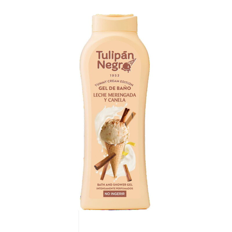 Tulipán Negro sprchový gél Leche Merengada Y Canela 650ml Tulipán Negro sprchový gél Leche Merengada Y Canela 650ml