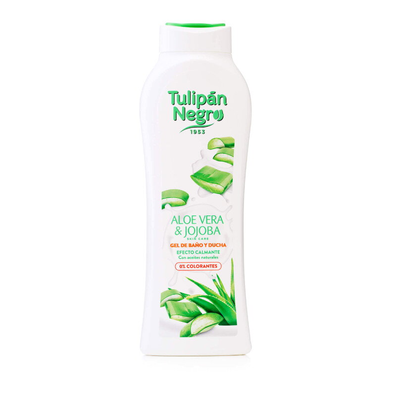 Tulipán Negro sprchový gél Aloe Vera&Jojoba 650ml Tulipán Negro sprchový gél Aloe Vera&Jojoba 650ml