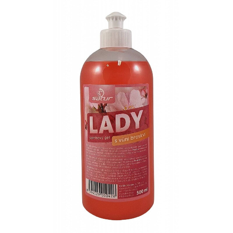 SATUR LADY sprchový gél 500ml SATUR LADY sprchový gél 500ml